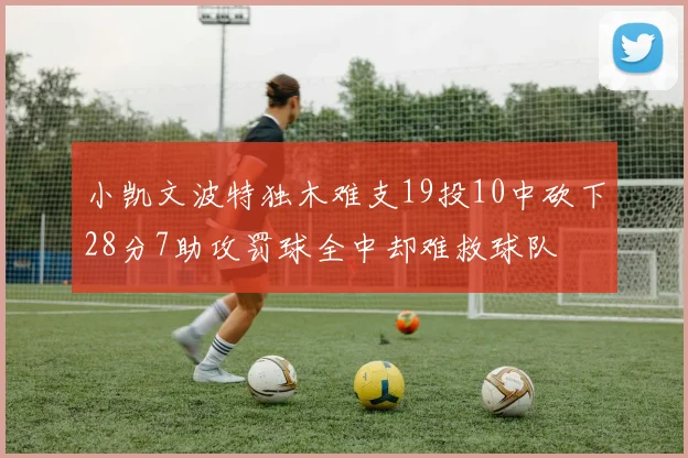 小凯文波特独木难支19投10中砍下28分7助攻罚球全中却难救球队