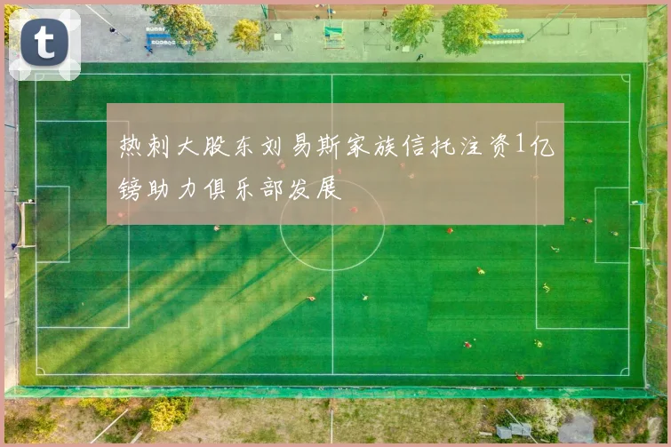 热刺大股东刘易斯家族信托注资1亿镑助力俱乐部发展